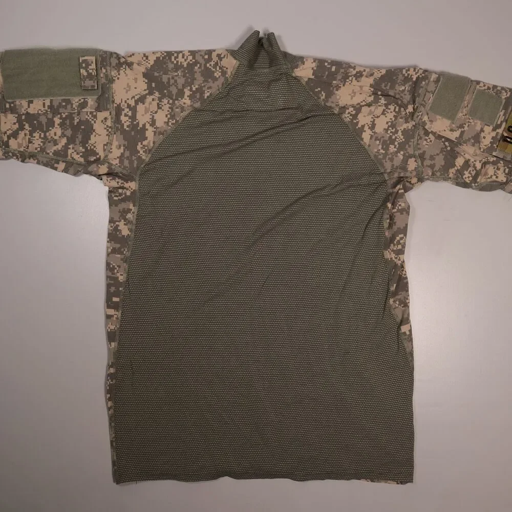 Massif Army Combat Shirt ACU Camouflage Digital Camo Made in USA Size XL